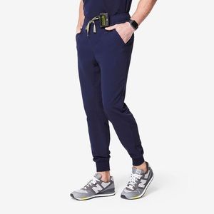 NEW Figs Tansen Jogger Scrub Pants- Navy Med Short